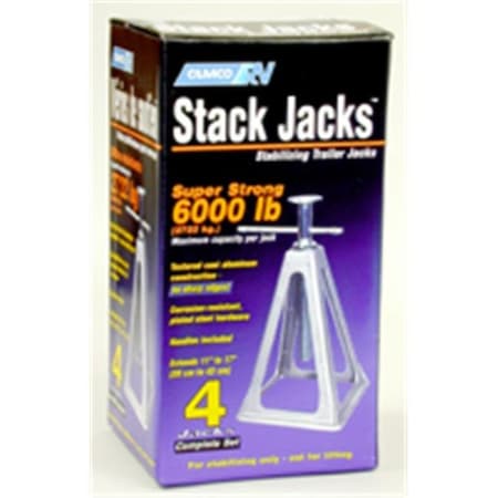 Camco Mfg Inc Rv 44560 4 Count RV Stabilizer Stack Jacks